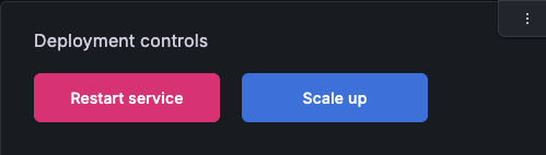 Interactive action buttons