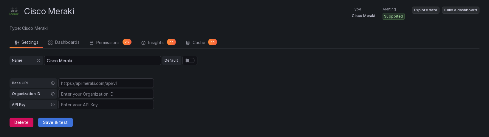 Data Source Configuration