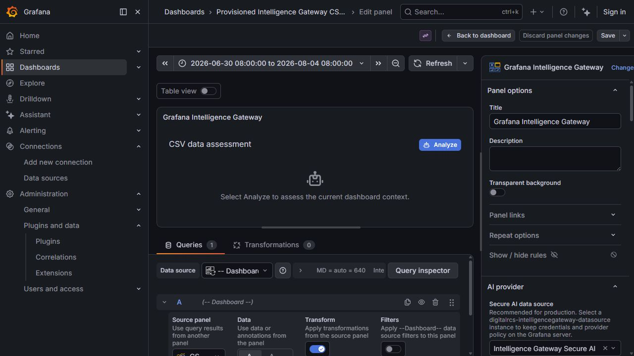 Companion panel integration