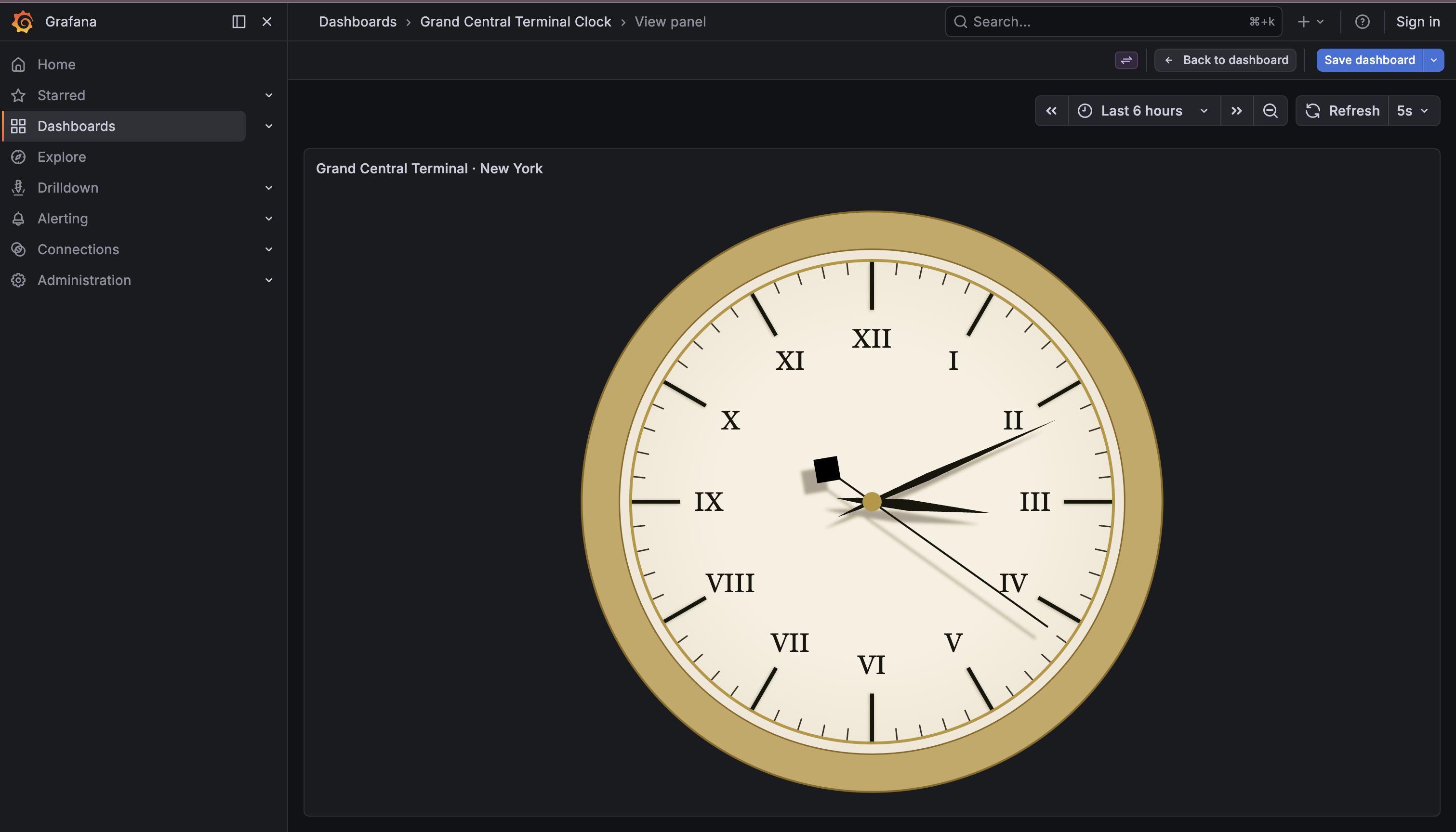 Grand Central Terminal clock