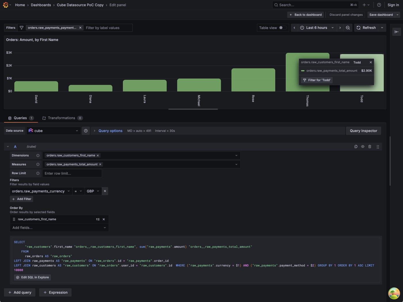 Query Editor