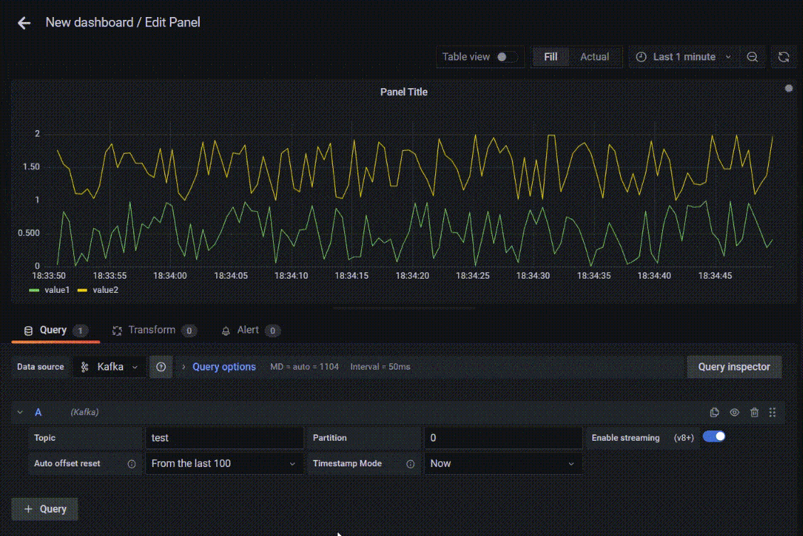 Streaming Data