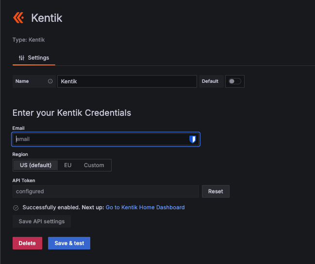 Datasource Configuration