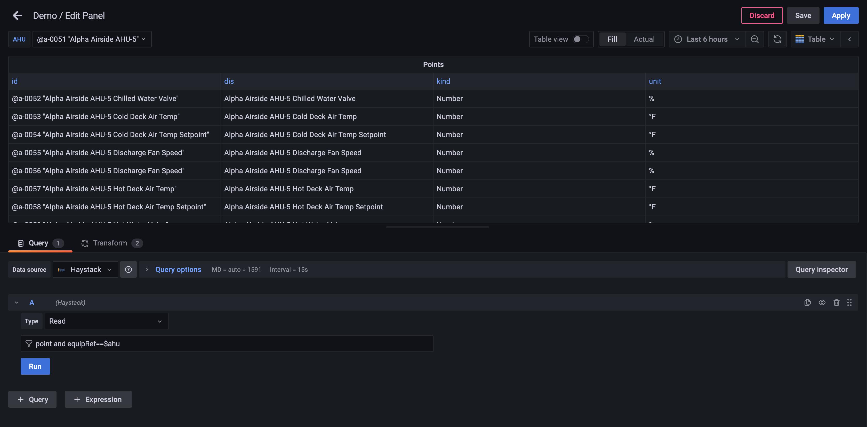 Query Editor