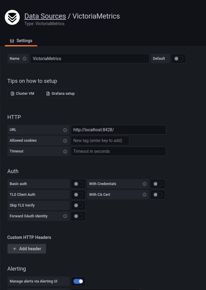 Connection properties