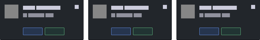 Example of a tiled card grid