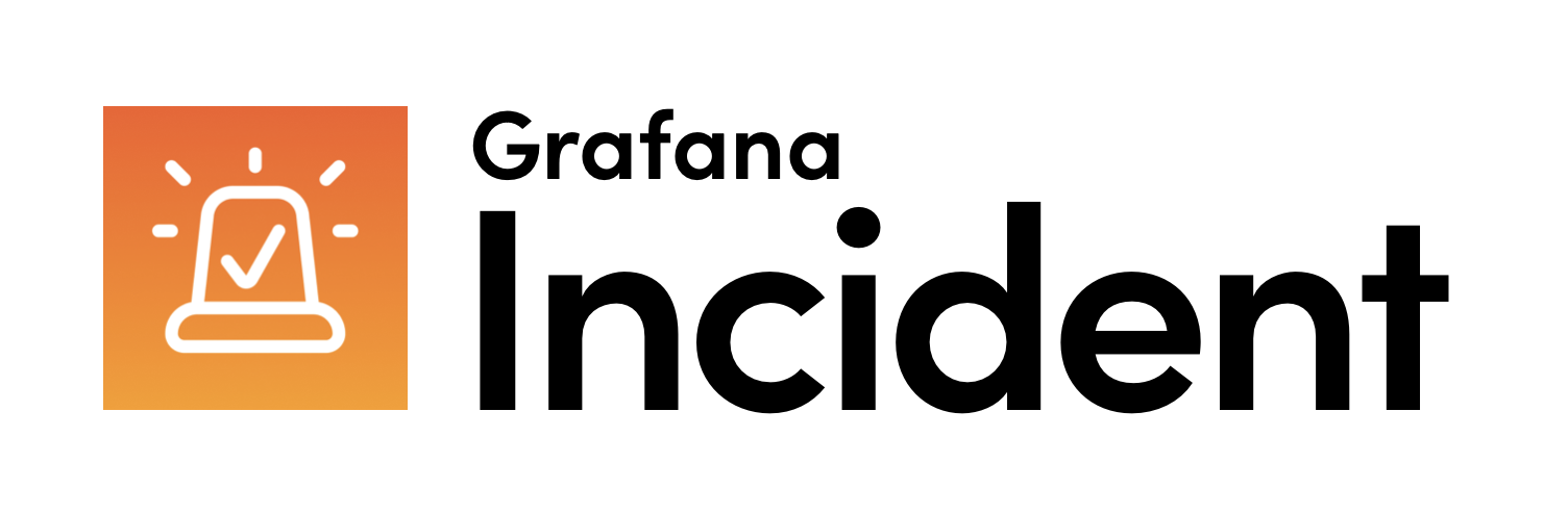 Grafana Incident logo: a check mark inside a flashing alarm light