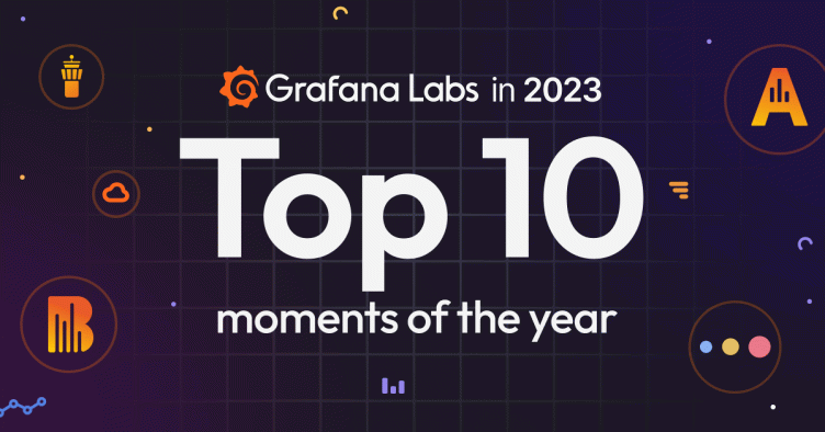 Grafana Labs in 2023: Top 10 moments of the year