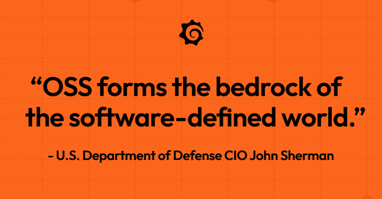 How the DoD is embracing OSS and DevSecOps modernization with Grafana