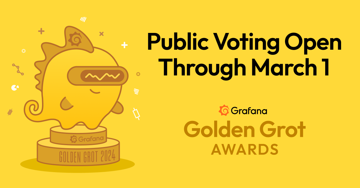 The Golden Grot Awards are back: Vote for your favorite dashboard