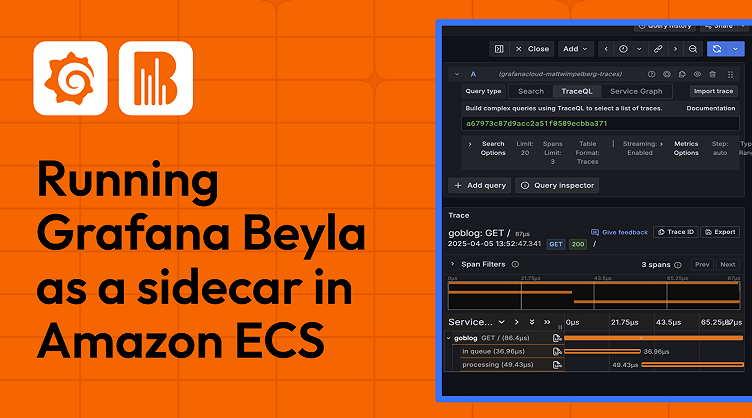 Observability for containerized workloads: How to run Grafana Beyla as a sidecar in Amazon ECS