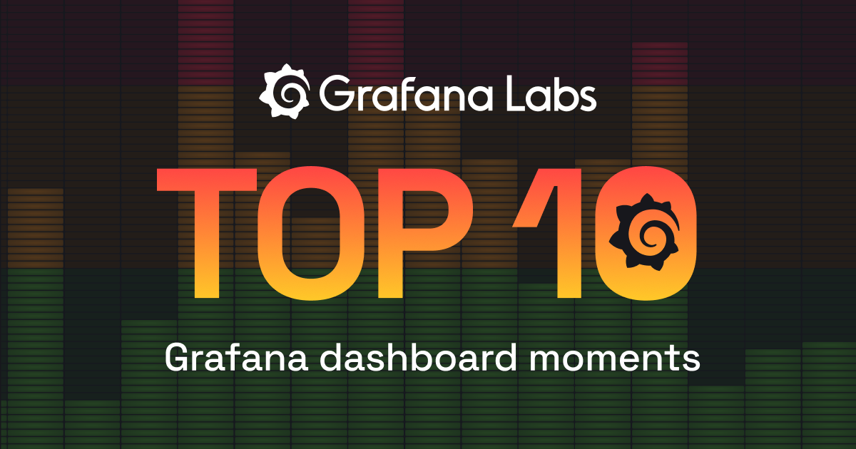 Celebrating Grafana 10 Top 10 'Oh my Grafana!' dashboard moments of the decade Grafana Labs