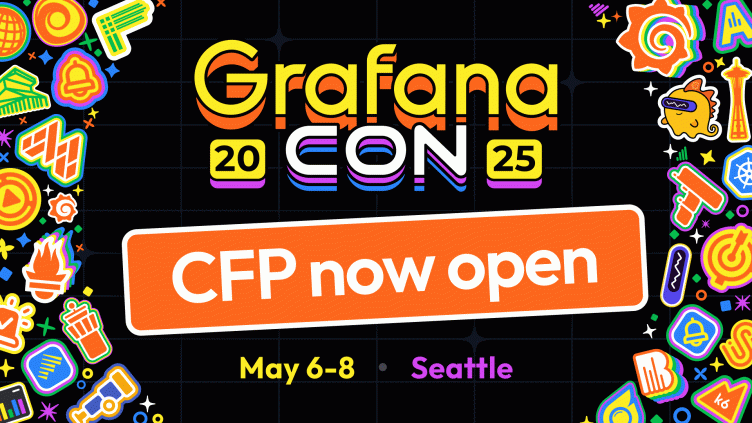 GrafanaCON 2025: Apply to speak at our biggest community event!