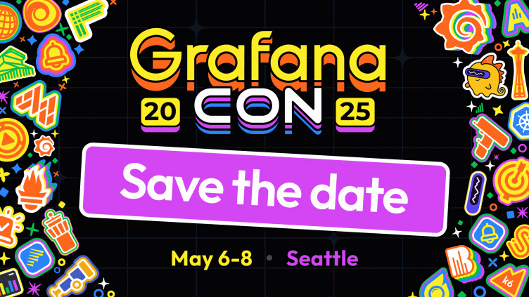 Save the date: GrafanaCON 2025 is coming to Seattle in May!