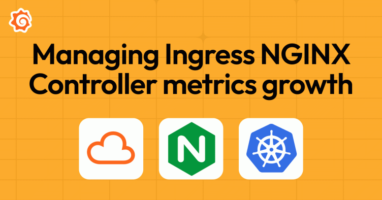 How to keep Ingress NGINX Controller metric volumes manageable and still meaningful