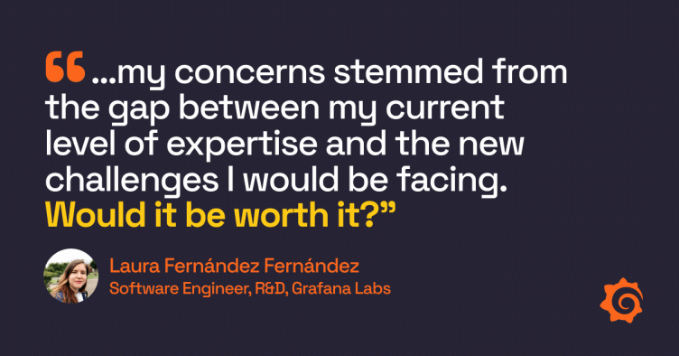 Taking the leap: A junior developer's experience joining Grafana Labs