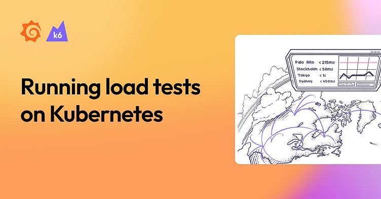 Running distributed load tests on Kubernetes