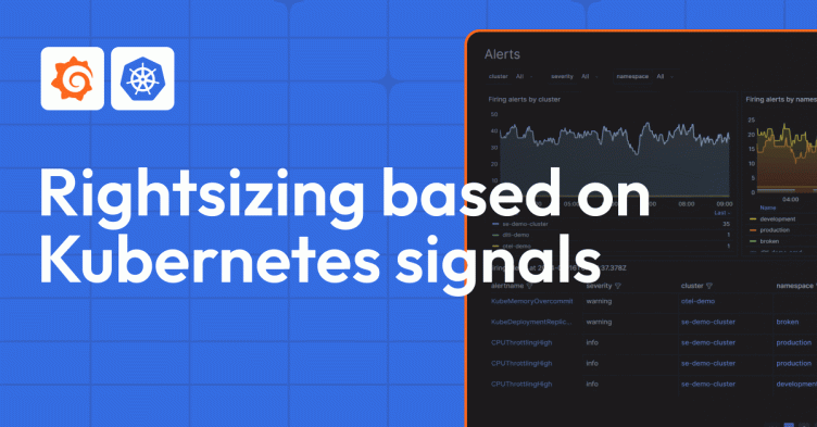 Monitor these Kubernetes signals to help rightsize your fleet