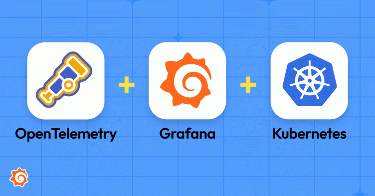 Leveraging OpenTelemetry and Grafana for observing, visualizing, and monitoring Kubernetes applications