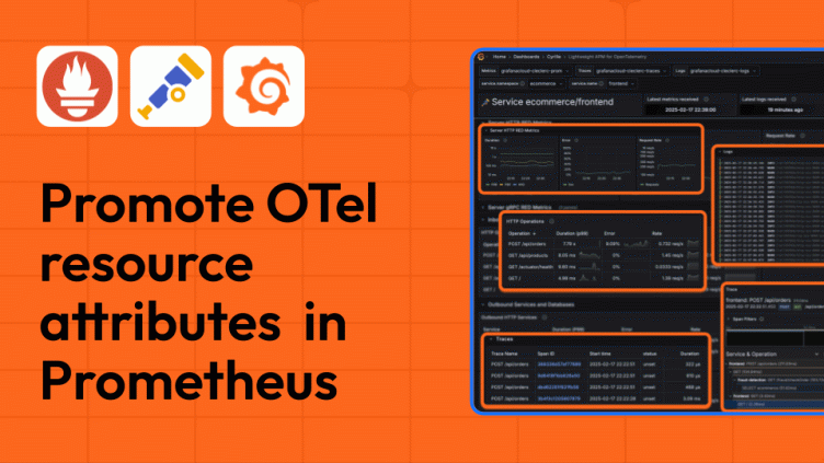 OpenTelemetry with Prometheus: better integration through resource attribute promotion