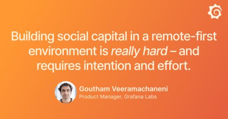 Inside Grafana Labs: Remote-first is relationship-first