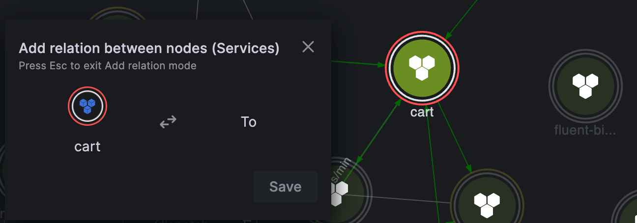 Select source entity