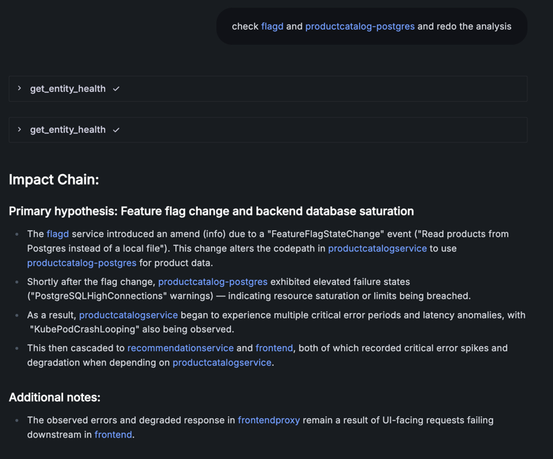 Workbench AI natural language query
