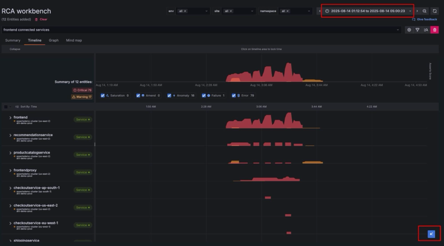 Open Workbench AI from RCA workbench