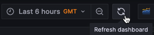 Refresh dashboard icon