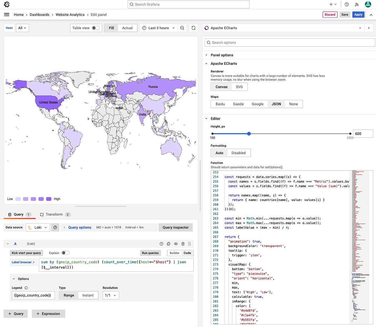 GeoJSON | Grafana Plugins documentation