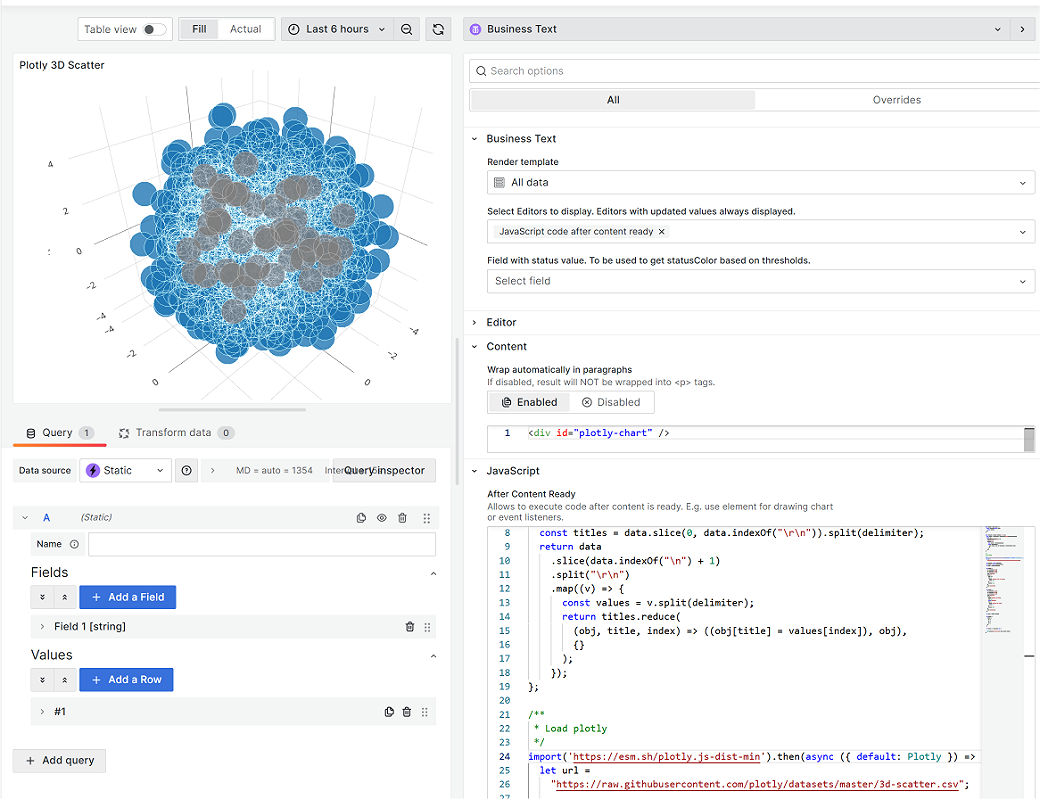 Plotly | Grafana Plugins documentation