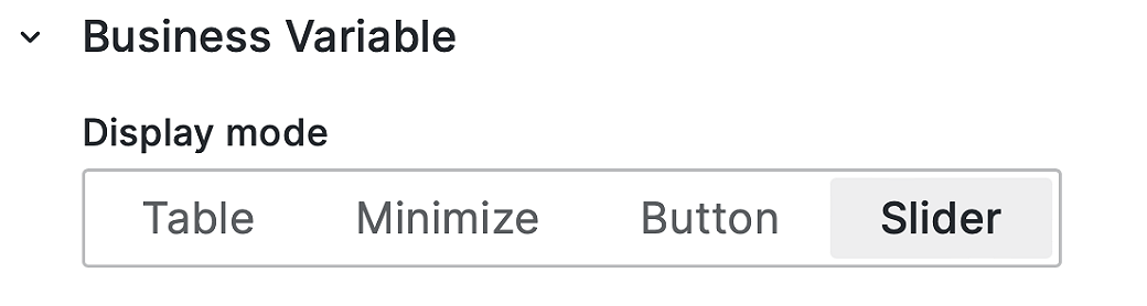 Display mode | Grafana Plugins documentation