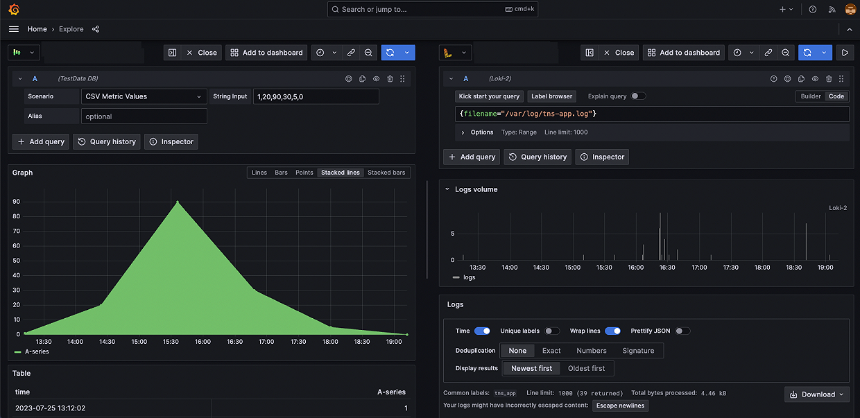 Get started with Explore | Grafana documentation
