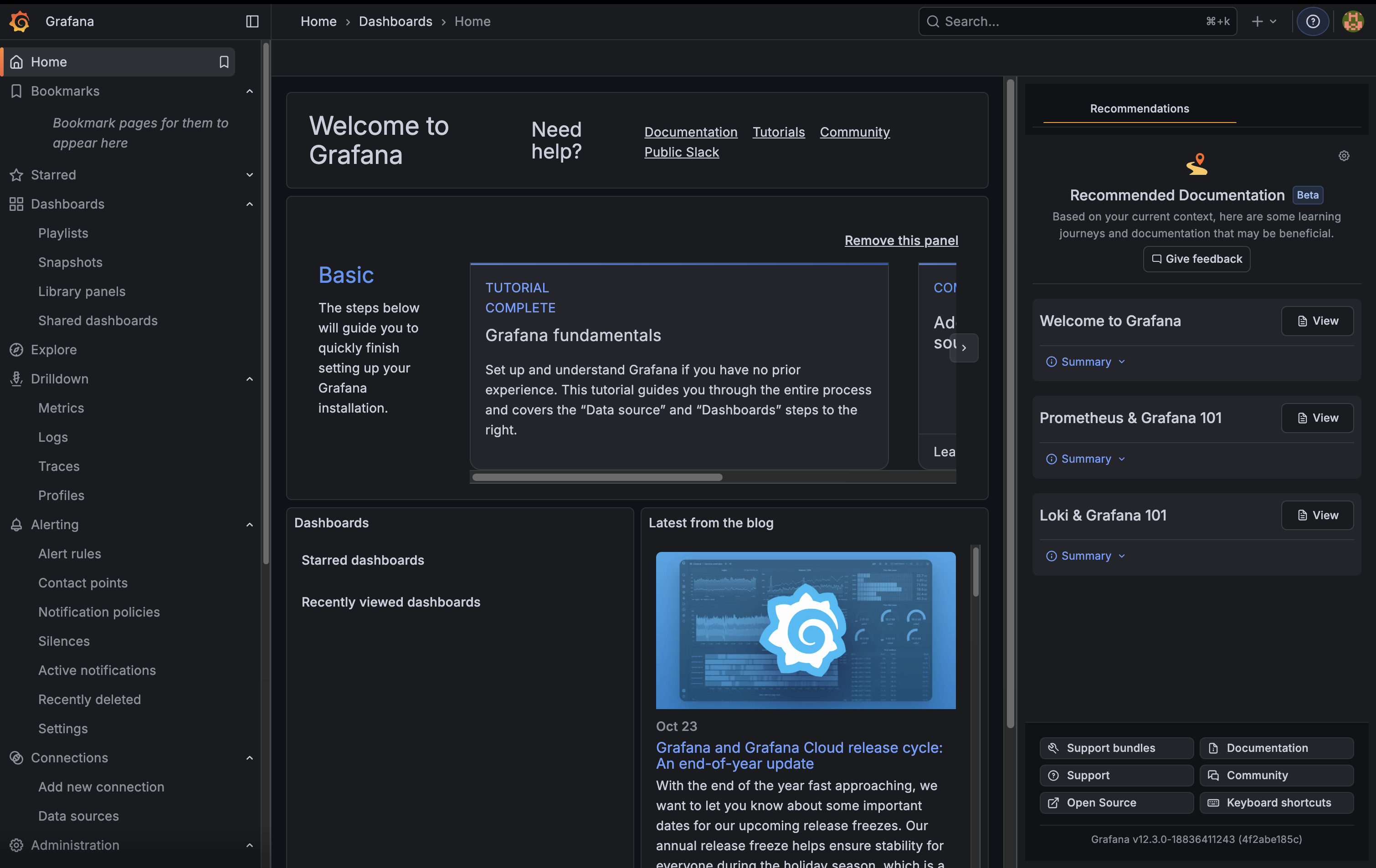 Interactive learning sidebar
