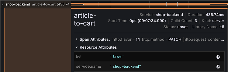 Traces in Explore | Grafana documentation