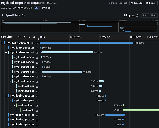 Traces in Explore | Grafana documentation