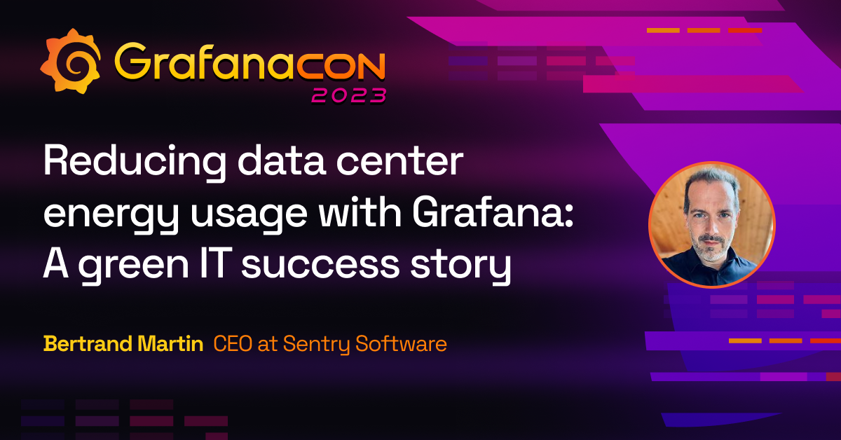 Reducing data center energy usage with Grafana: A green IT success story