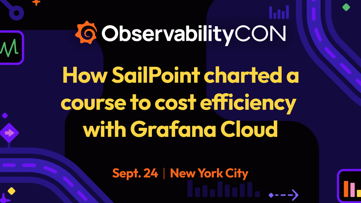 How SailPoint charted a course to cost efficiency with Grafana Cloud