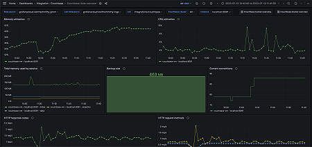 Couchbase node overview (memory)