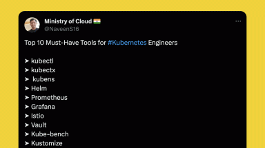 A top 10 tool for Kubernetes engineers
