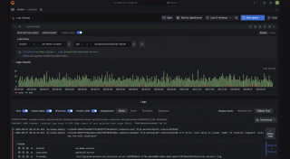 log aggregation in grafana cloud image