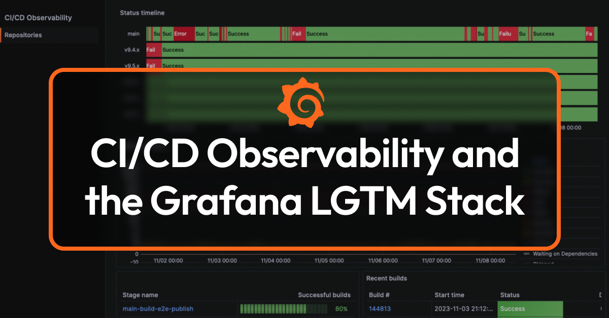 Intro to CI/CD Observability and the Grafana LGTM Stack