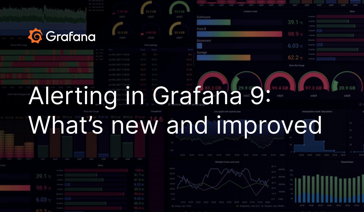 Alerting in Grafana 9: What’s new and improved