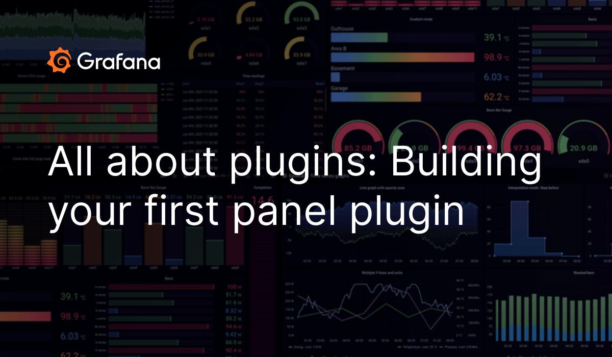 All about plugins: Building your first panel plugin