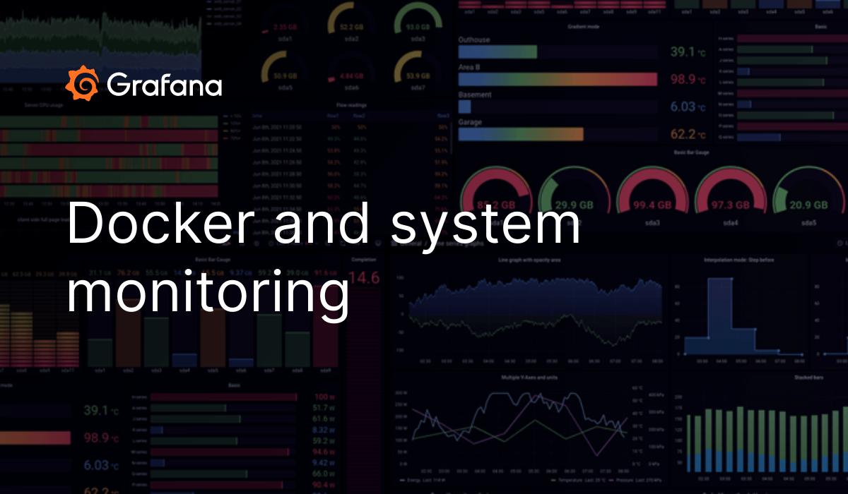Docker and system monitoring | Grafana Labs