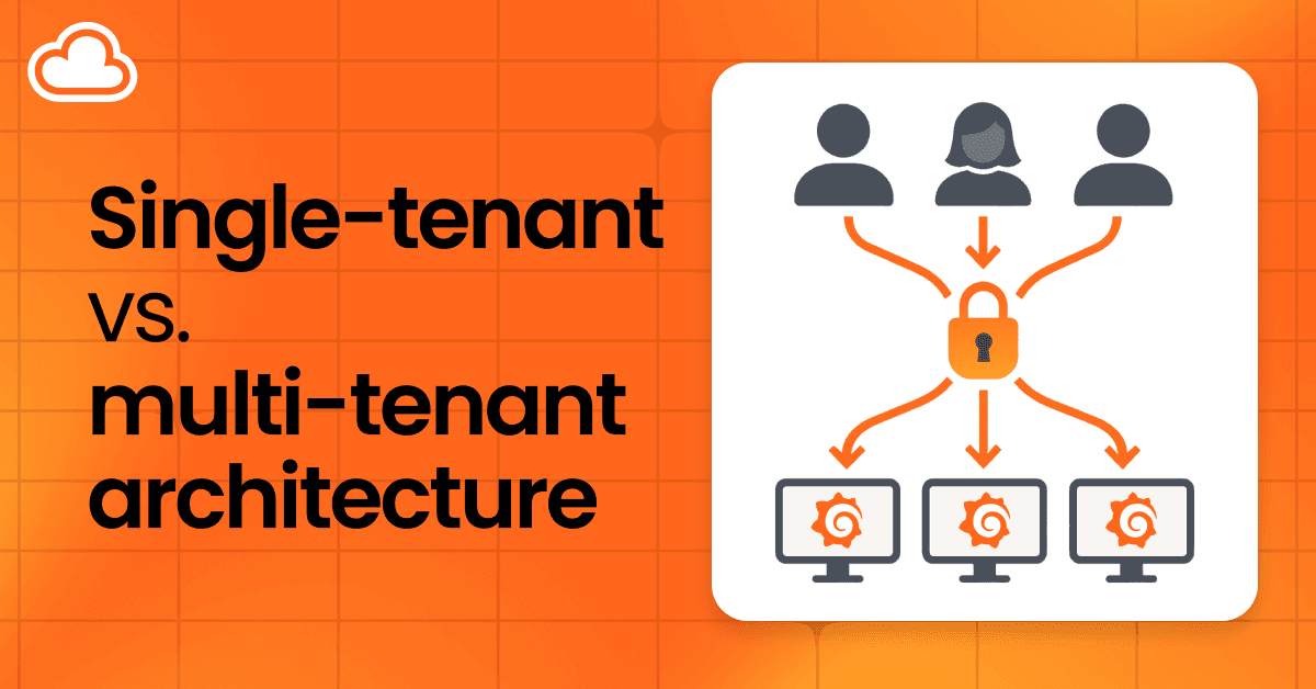 Single-tenant vs. multi-tenant architecture with Grafana Cloud: A guide to choosing the right approach
