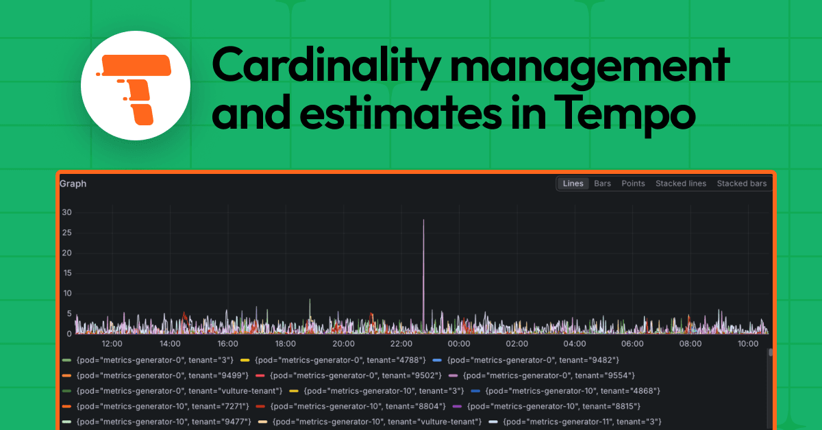 Generating metrics from traces with cardinality control: A closer look at HyperLogLog in Tempo