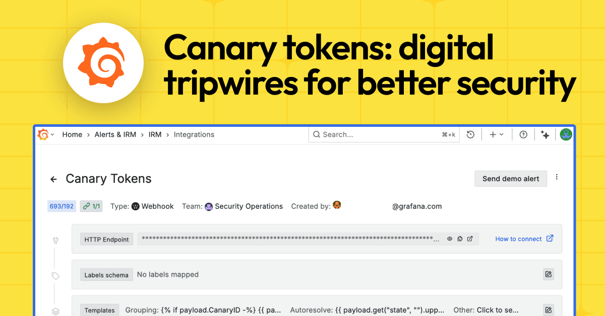 Canary tokens: Learn all about the unsung heroes of security at Grafana Labs