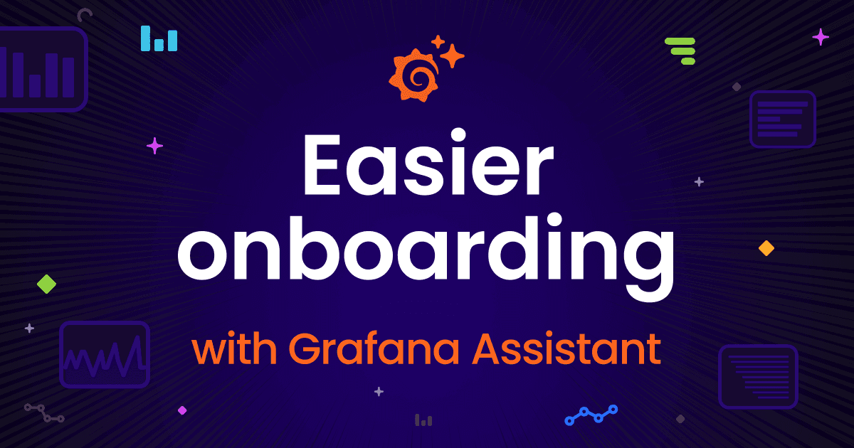 AI for Grafana onboarding: Get your teams started quicker with Grafana Assistant