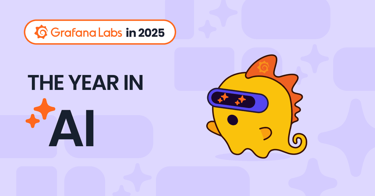 The year in AI at Grafana Labs